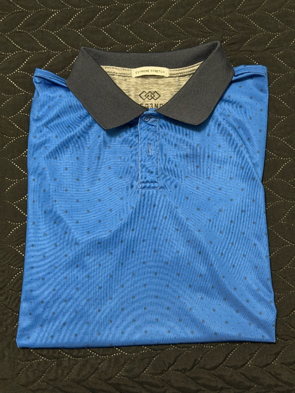 Leg3nd Extreme Stretch Dark Blue Polo